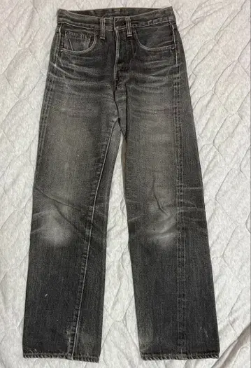 [ 선착순 ] DENIME 드님 블랙 스트레이트 데님 구제 의류 레어