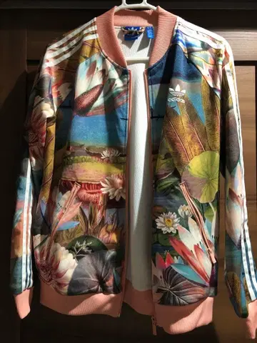 [새상품급] adidas originals 꽃무늬 트랙 탑 저지