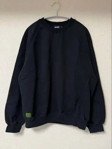 Xlarge 무지 맨투맨 블랙 M 사이즈