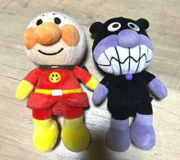 호빵맨 세균맨 봉제 인형 세트