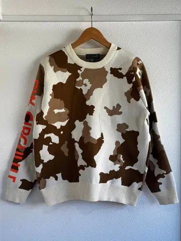 PW CIRCULUS [ MEN ] 핑 패턴 니트