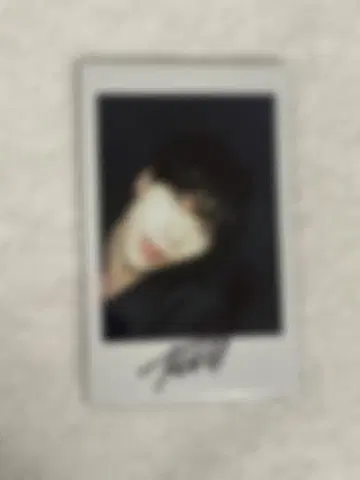 ZB1 마슈 직필 사인 폴라로이드 체키