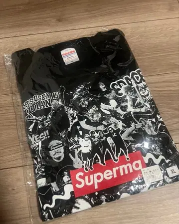 맥시멈 더 호르몬 레이와! 블랙 러브 스페셜 티셔츠 XL 스페르마