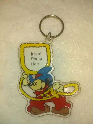 헤이세이 레트로 빈티지 미키마우스 키링 90년대 디즈니