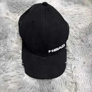 HEAD 캡 모자 블랙