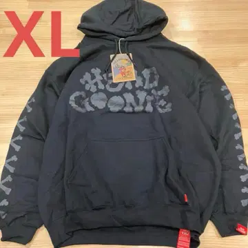 미사용 새상품 HEADGOONIE 후드티 XL BLACK