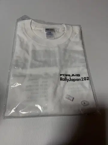 랠리 재팬 2025 티셔츠 L 사이즈