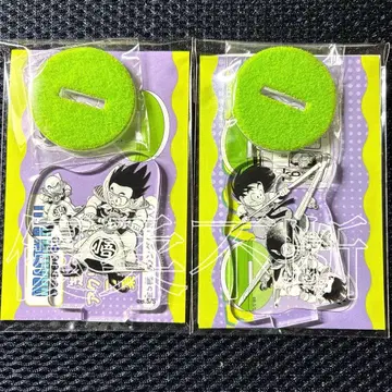 드래곤볼 손오공 크리린 점프샵 잔디 복슬복슬 아크릴 스탠드