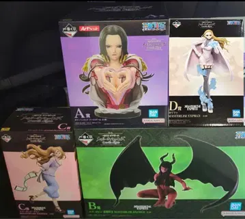 [ 4세트 ] 원피스 제일복권 메모리 오브 히로인즈 피규어