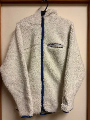 Penfield 플리스 자켓 후디 M 화이트