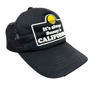 스탠다드 캘리포니아 메쉬 캡 스냅백 블랙