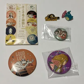 지브리 고양이 버스 핀 배지 하울의 움직이는 성 자수 브로치 캔뱃지