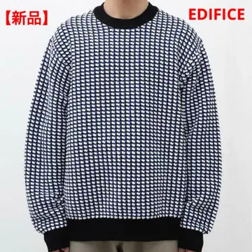 [새상품] 에디피스 풀오버 남성용 블루 계열 L 트위드