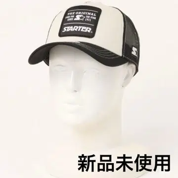 메쉬 캡 스타터 블랙 라벨02/아이보리 x 블랙 남성용