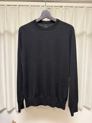 JIL SANDER 블랙 크루넥 니트 옷장 44