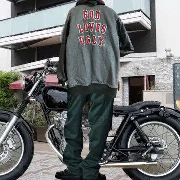 00s 새상품급 멜톤 울 GYDA 한정판 리메이크 바시티 자켓 L