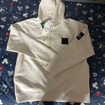 CAMP7 화이트 후드티 L 사이즈