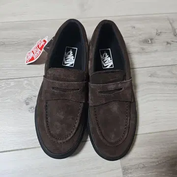 VANS 로퍼 스웨이드 브라운 25.5 새상품