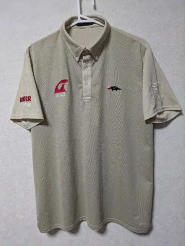 ROUGH AND SWELL 피케 셔츠 베이지