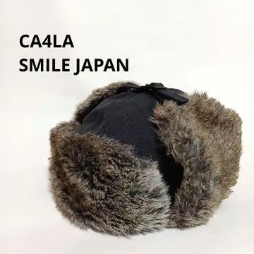 CA4LA SMILE JAPAN 플라이트 캡 블랙