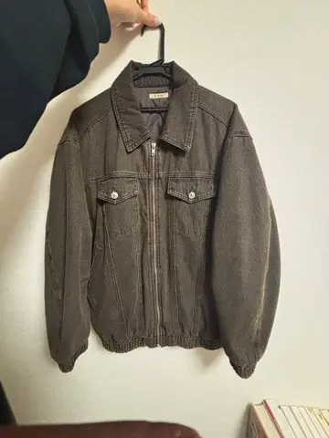 SLY JEANS 브라운 데님 자켓