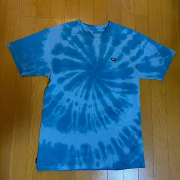 VANS 타이 다이 티셔츠 블루