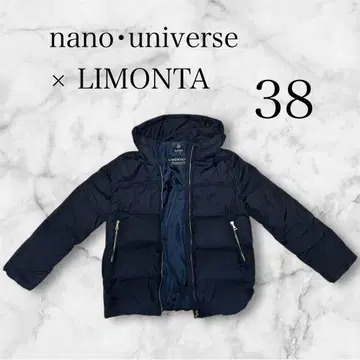 새상품급 나노 유니버스 다운 코트 LIMONTA 리몬타 네이비 38