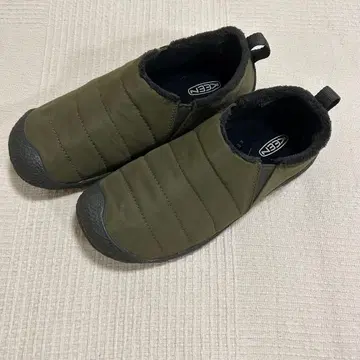 KEEN 하우저 II 슬립온 다크 올리브 25cm 남성용