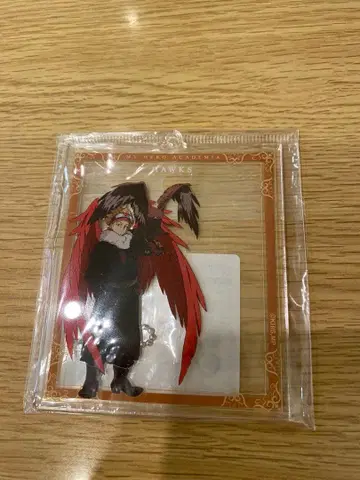나의 히어로 아카데미아 히로아카 호크스 사진 프레임풍 키링