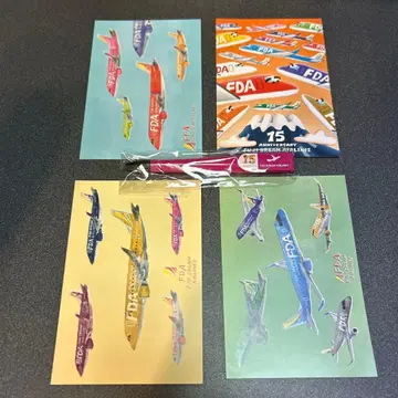 FDA (후지드림에어라인즈) 15주년 기념 엽서 볼펜