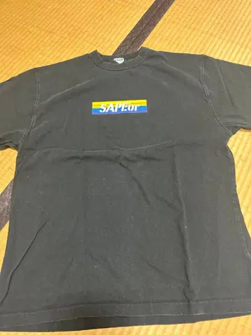 SAPEur 사풀 티셔츠 데니스 로드맨 블랙