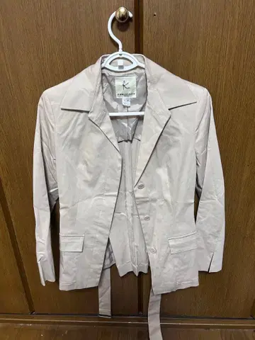 KUMIKYOKU 베이지 자켓