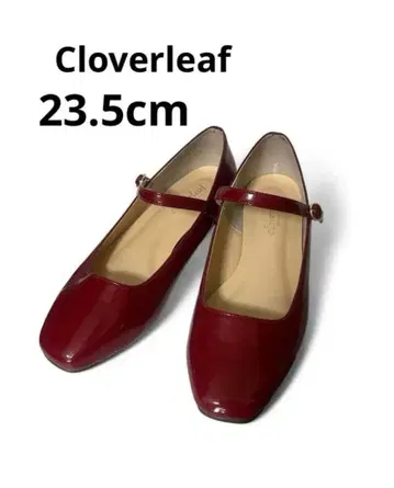 [ 당일 발송 ] 빨간색 에나멜 23.5 성숙/러블리 신발 펌프스 로우힐