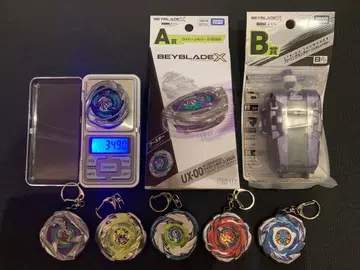 베이블레이드 X DMM 복권 A상 B상 와이번 호버 & 스트링 런처