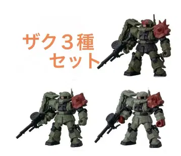모빌슈트 앙상블 복수의 레퀴엠 레드 울프대 자쿠 3종 세트