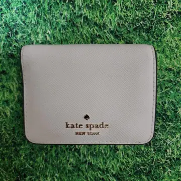 케이트 스페이드 접이식 지갑 아이보리 화이트