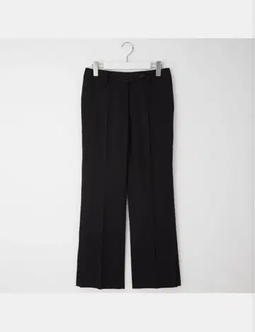 [ PLST ] 컴포트 럭스 플레어 슬릿 팬츠 수선 완료