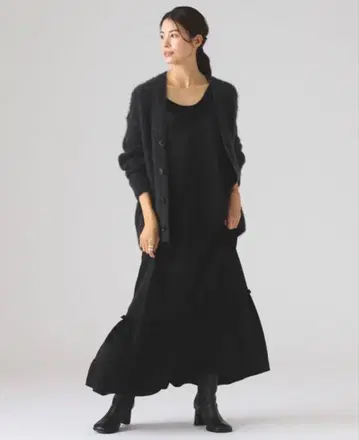 SLOANE 슬로우 모헤어 V넥 가디건