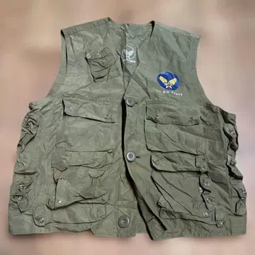 [ U.S. AIR FORCE ] 인기 밀리터리 베스트 올리브 그린