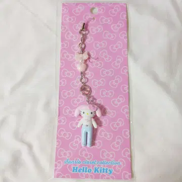 새상품 산리오 옷장 컬렉션 스트랩 평소 롱 레그 키티 토끼 귀