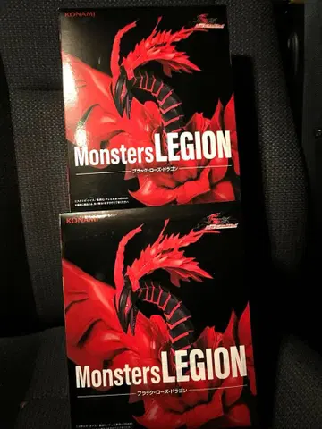 유희왕 블랙 로즈 드래곤 피규어 2체 세트