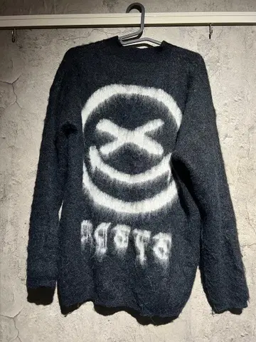 RULE THE FATE 모헤어 니트 BLACK SIZE 2