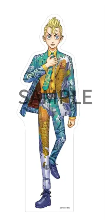 도쿄 리벤저스 원화전 하나가키 타케미치 등신대 패널