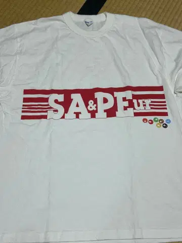 SAPEUR 화이트 긴팔 T셔츠 L