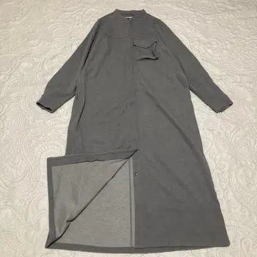 써니클라우드 코듀로이 롱 원피스 스탠드 카라 L 사이즈