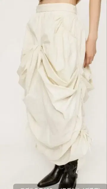 SLY FLOWING DRAPE 3D SK 아이보리