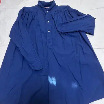 umi906 네이비 셔츠 원피스 긴팔 3