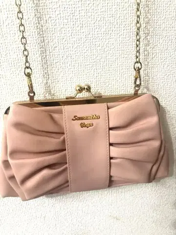 사만사 베가 프릴 디자인 숄더백