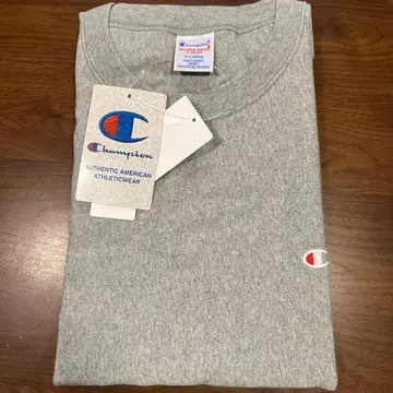Champion 그레이 크루넥 T셔츠 XL