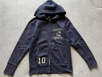 배송비 포함 Russell 러셀 애슬레틱 더블 ZIP 후드티 M 네이비